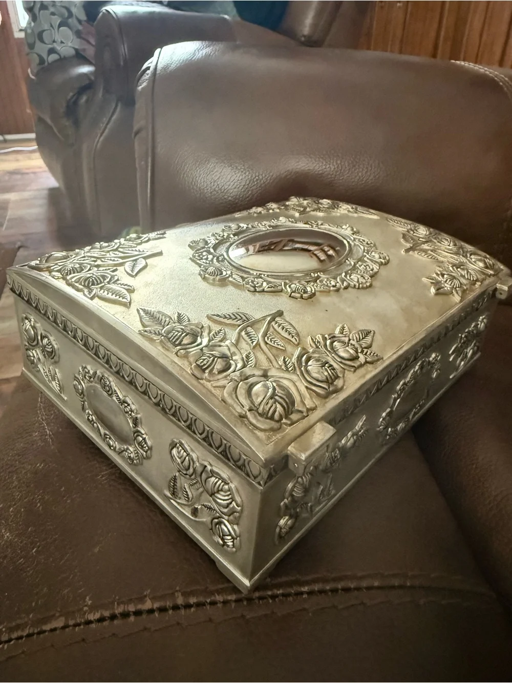 Godinger Silver Art Company - Silver Plated Jewelry Box